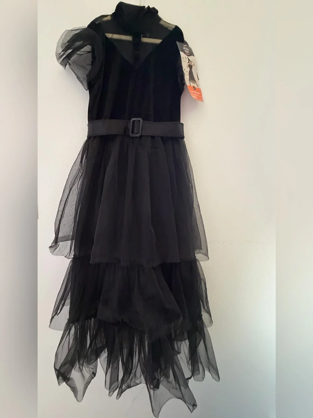 HYDE & EEK! Witch Kids Gothic Witch Wednesday Adams- Size L